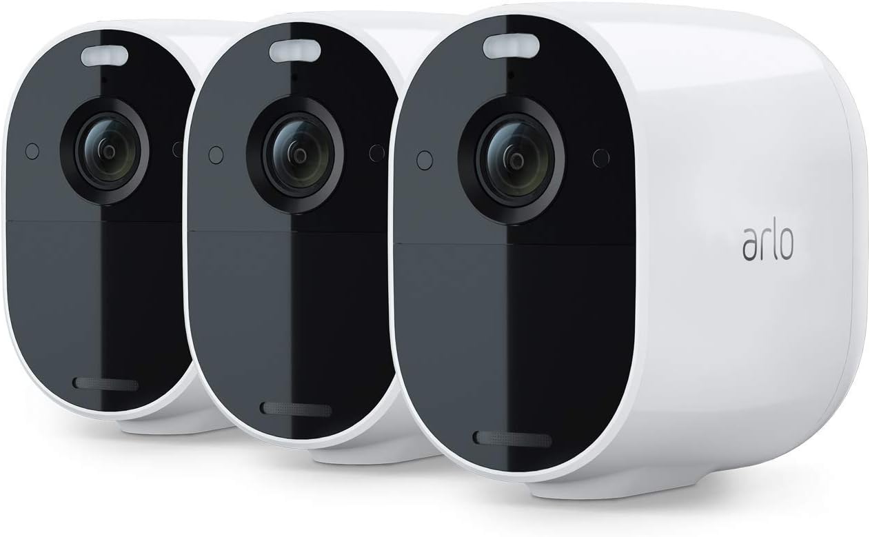 White Wireless 3 Camera Kit J132