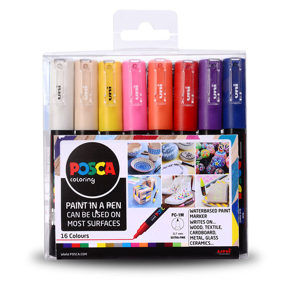 Set of 16 Extra Fine Marker Pen K70860