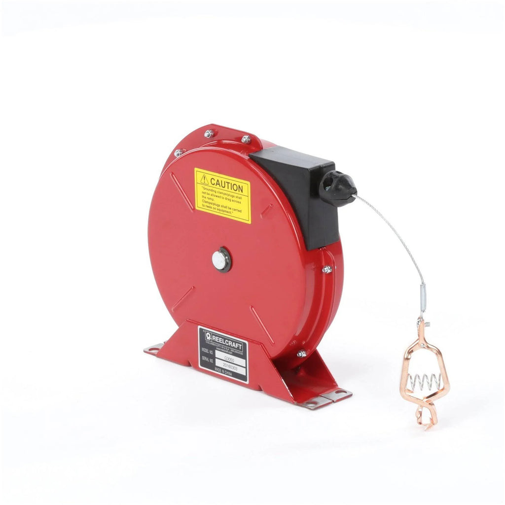 Spring Retractable Grounding Reels, 50 ft N5365