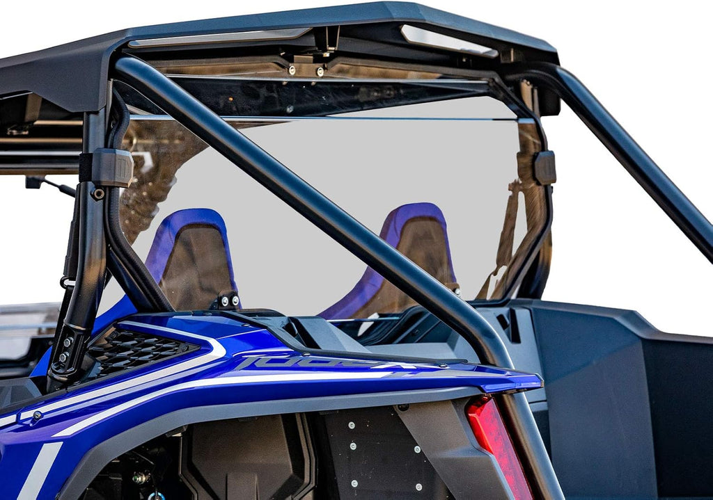 Rear Windshield for Honda Talon 1000X / 1000R (2-seat model only), 1/4 Thick Dark Tint Polycarbonate M686