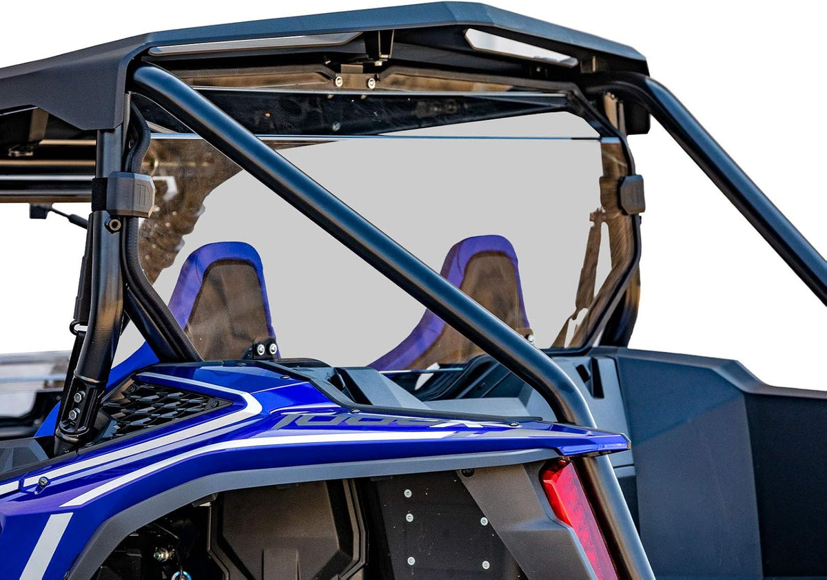 Rear Windshield for Honda Talon 1000X / 1000R (2-seat model only), 1/4 Thick Dark Tint Polycarbonate M686