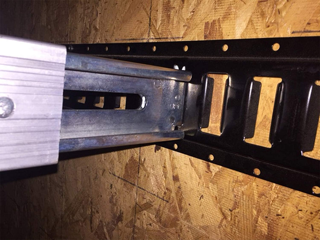2-Pack Adjustable Aluminum E-Track Decking Beams D181