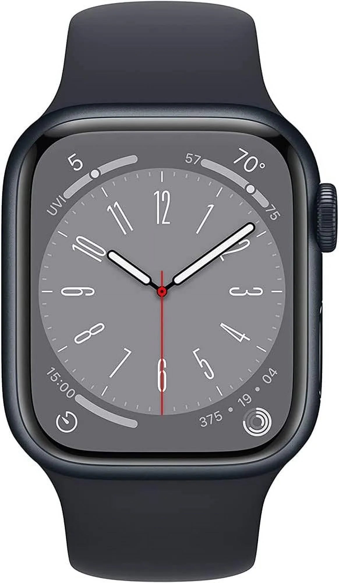 Apple Watch Series 8 GPS + Cellular 41mm Midnight Aluminum Case with Midnight Sport Band N741956