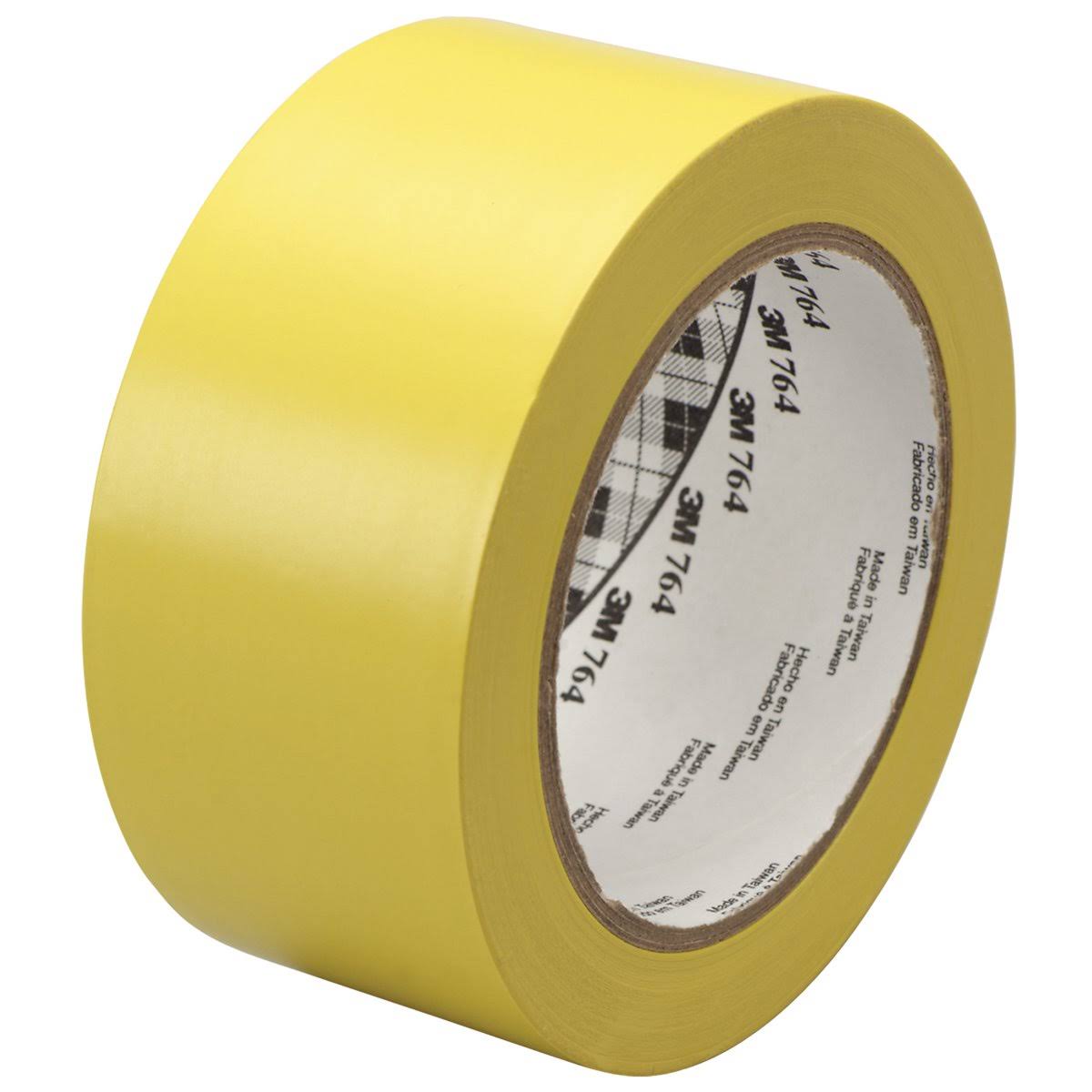 Yellow Vinyl Tape 2x22 x 36 yds. 6/Case I528223