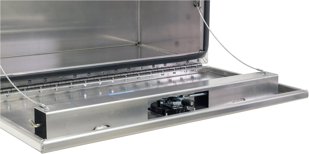 Silver Aluminum Underbody Truck Box W14174