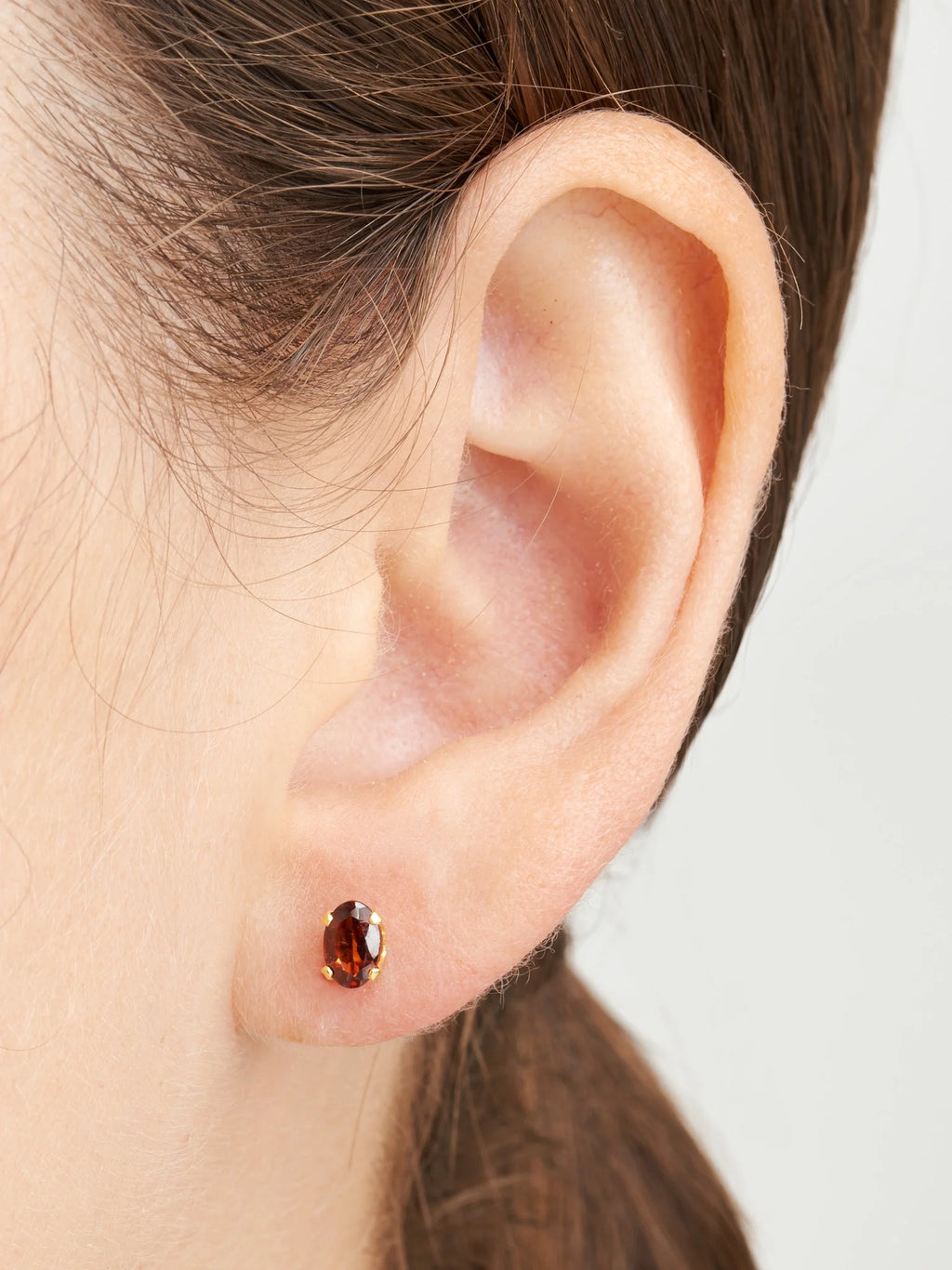 18K Gold over Sterling Silver Stud Earring Set A62540