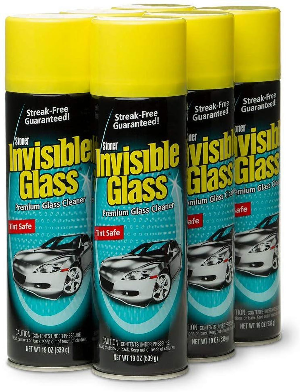 6 Pack Glass Cleaner, 114 fl. oz P836789