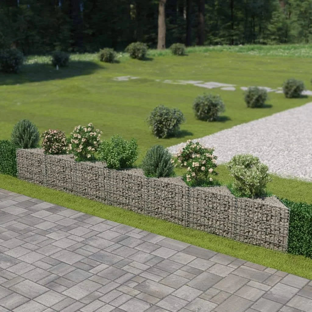 Galvanized Steel Gabion Wall W9377