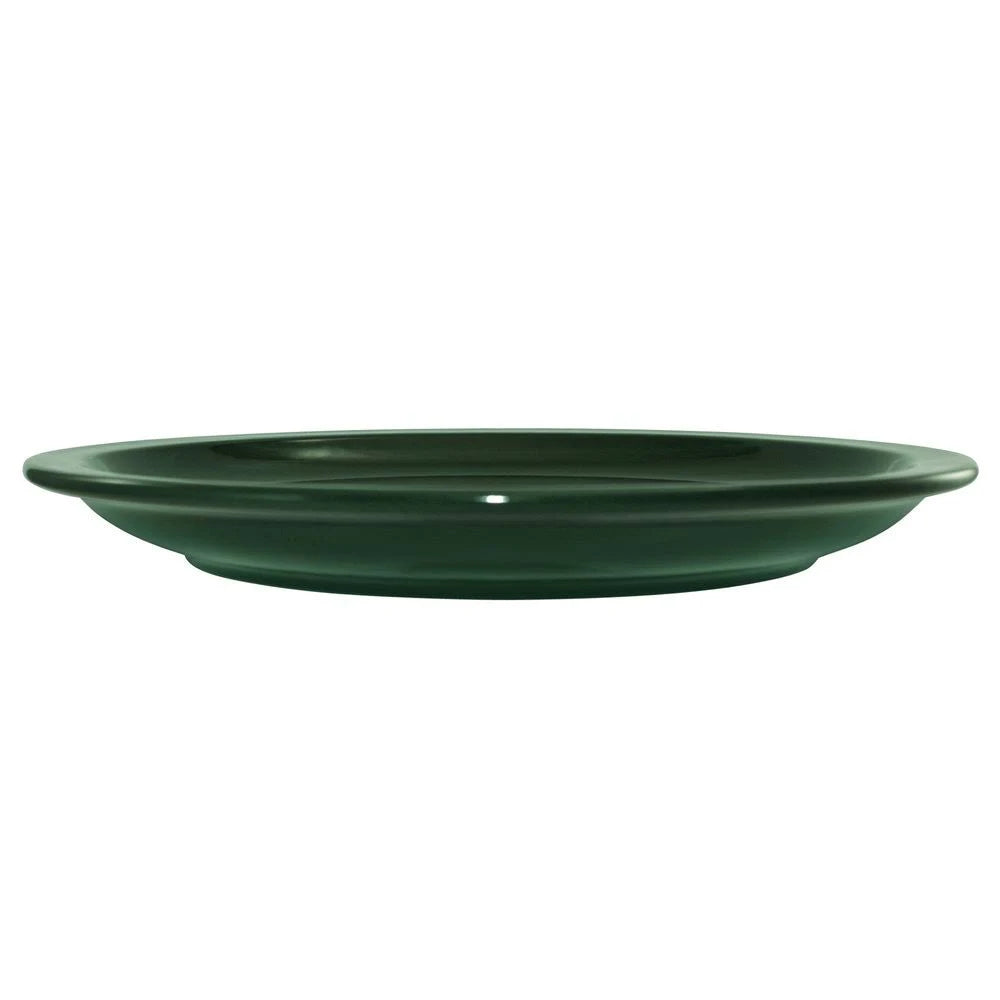 10 5/8x22 Round Ceramic Green Plate D922372
