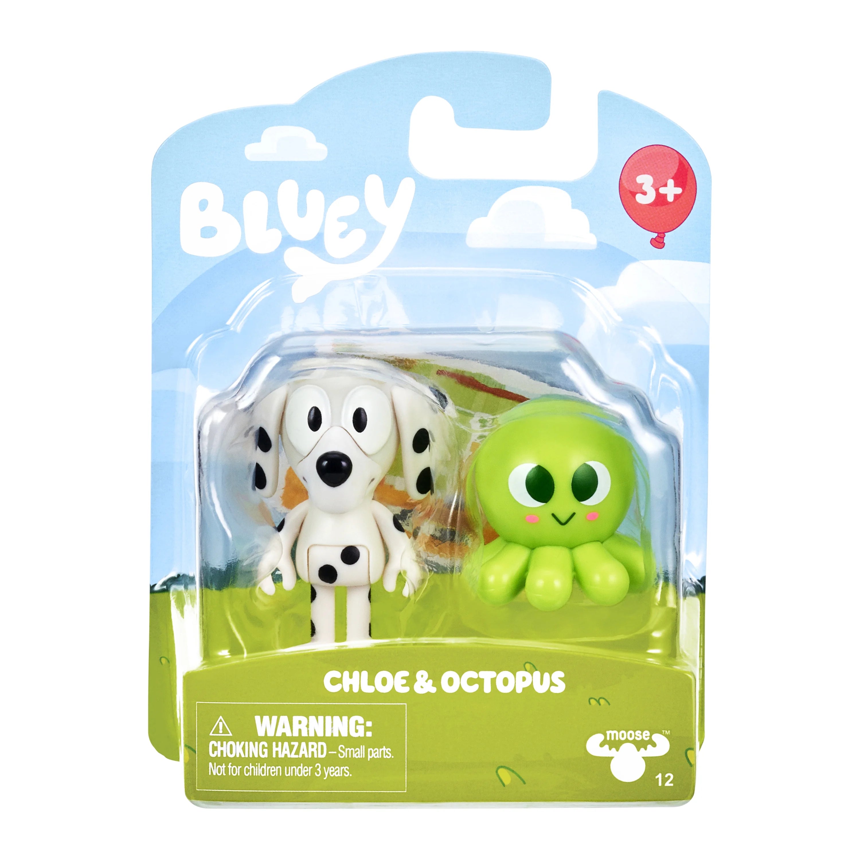 Bluey Story Starter Pack, 1 2-3" Plastic Toy Figure and Accessory, Multi-Color A64150
