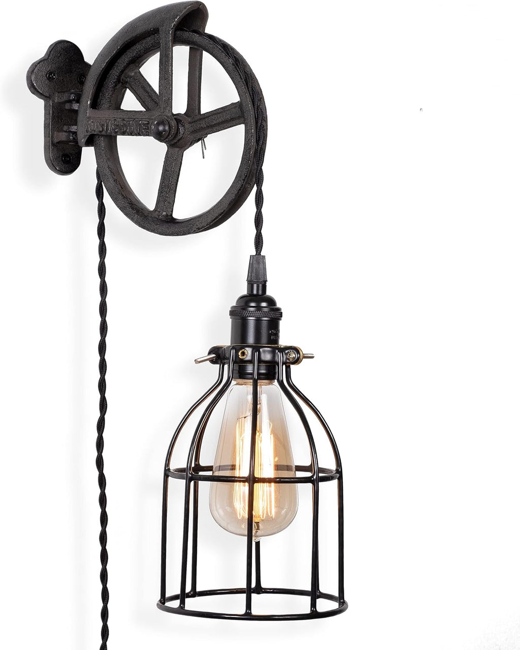 Cast Iron Pulley for Lamps and Fixtures D72085