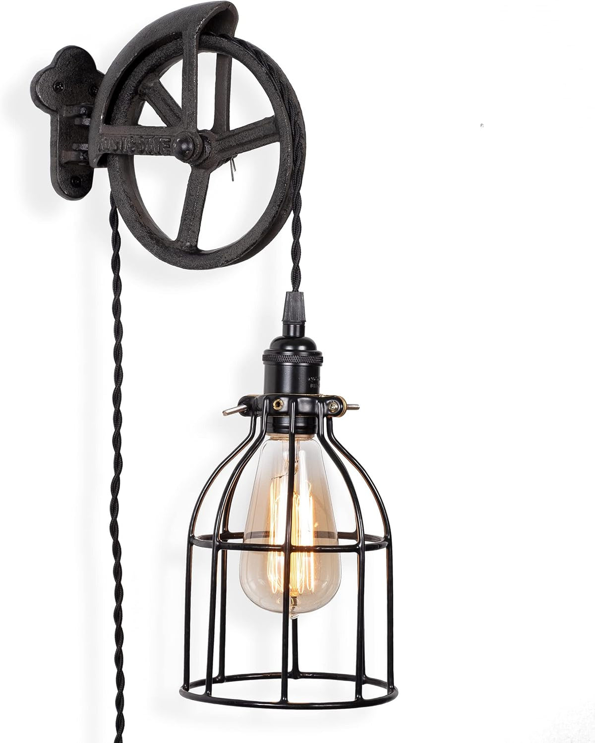 Cast Iron Pulley for Lamps and Fixtures D72085