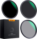46mm ND8 ND64 CPL Circular Polarizer Filter Kit with Multi-Layer Coatings, Pack of 2 D9765