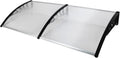 100 x 80 Clear Door and Window Awning Pack of 2 Q874