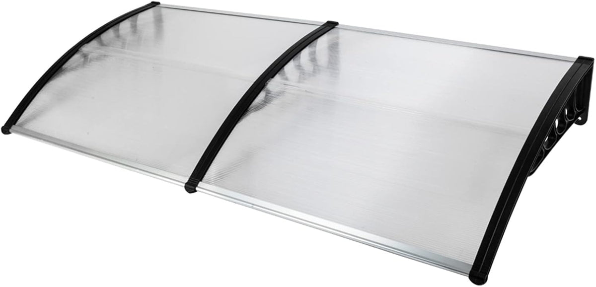 100 x 80 Clear Door and Window Awning Pack of 2 Q874