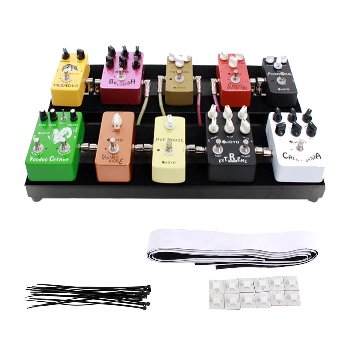 Electric Guitar Effect Pedal Board 370x274x40mm E781698