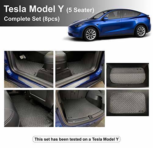 Black All Weather Floor Mat for Tesla Model Y N41687