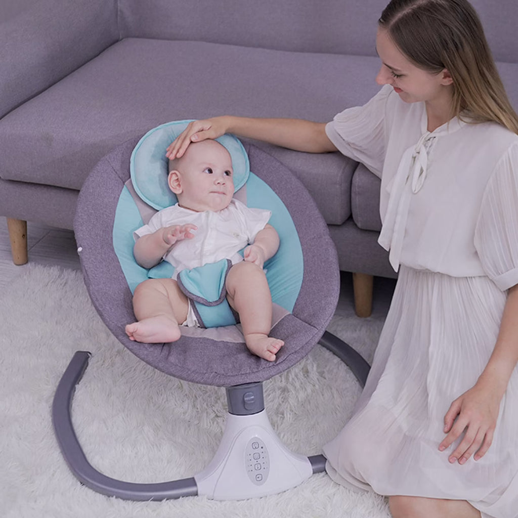 Blue Baby Bouncer Cradle Rocker S767