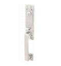 Satin Double Cylinder Keyed Entry Handleset T612911