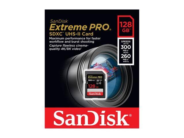 128 GB SDXC UHS-II Memory Card G108006