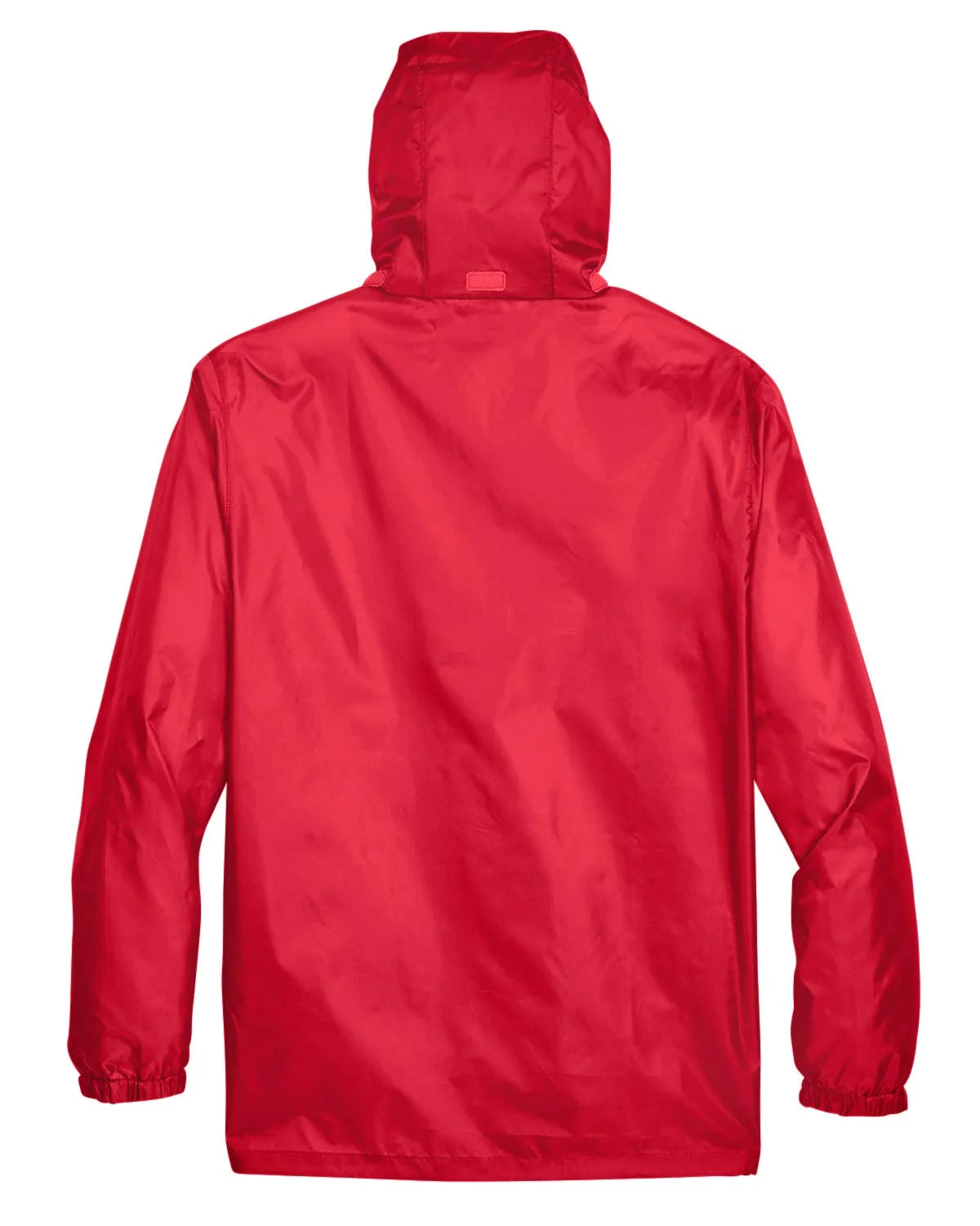 Red Water Resistant Windbreaker Jacket with Hood (L) C453
