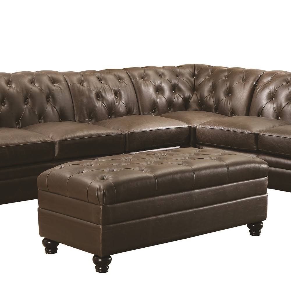 Brown Ottoman E29276