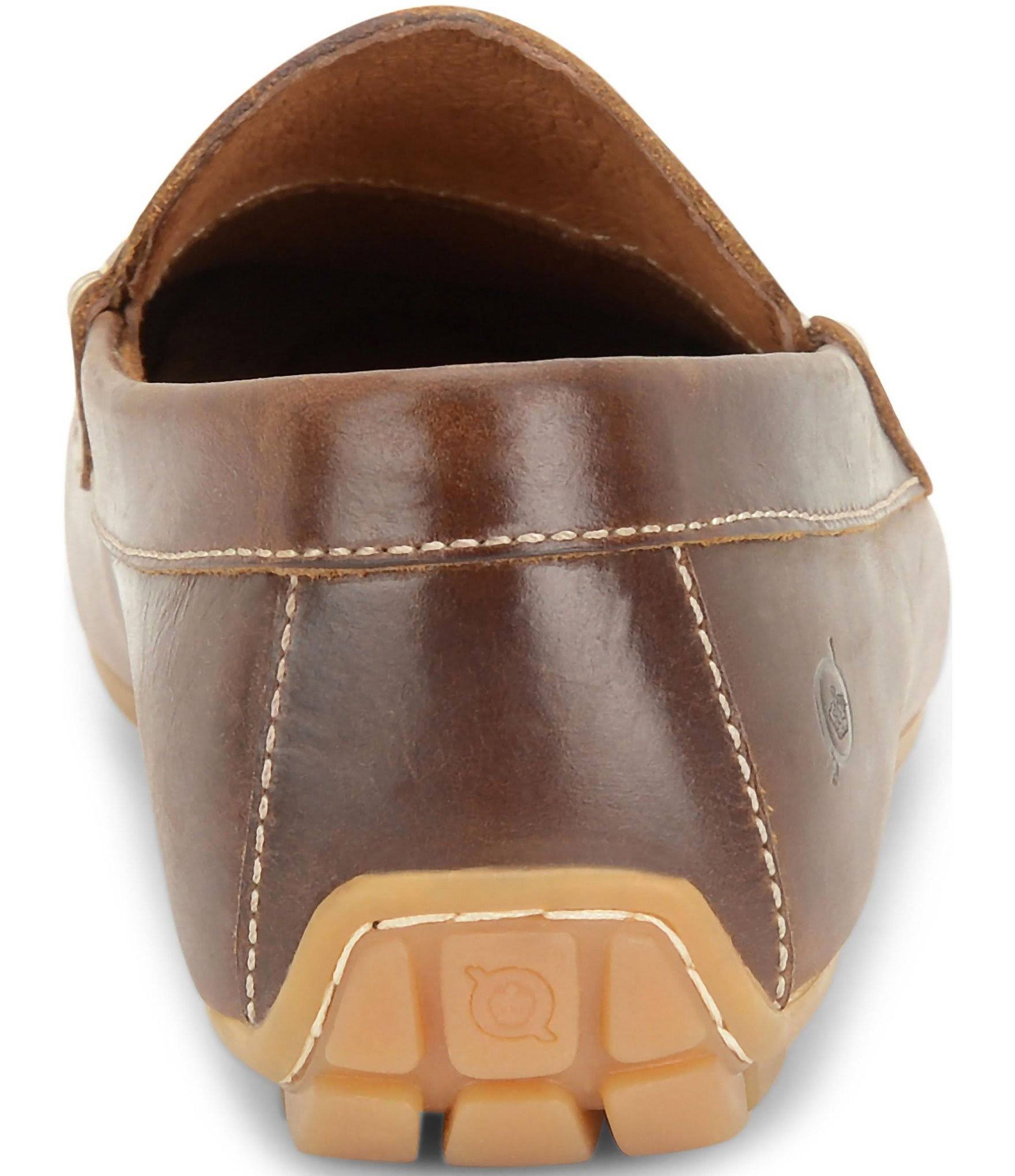 Dark Tan Men&s Shoes Q920