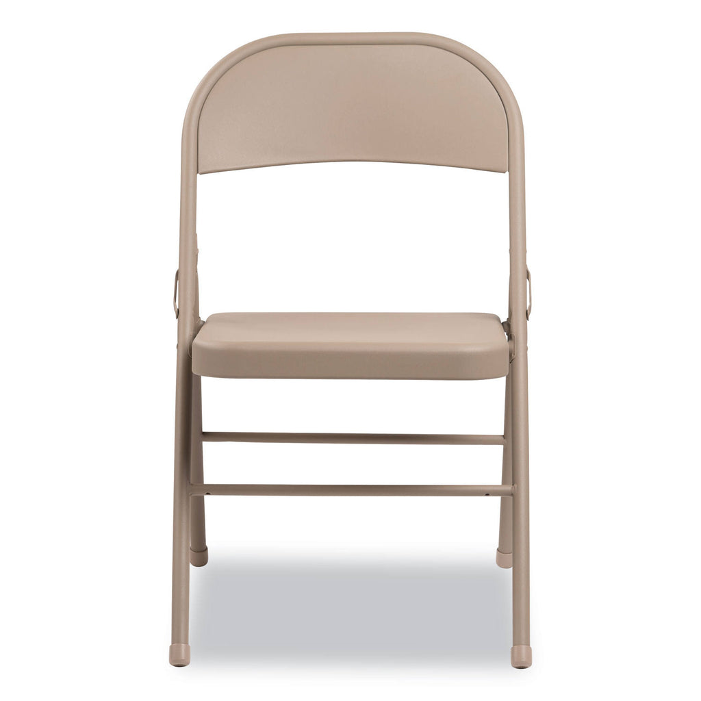 Tan Steel Folding Chair - 4 pack G2087