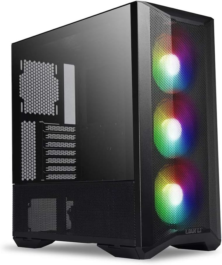 Black Tempered Glass ATX Case T900