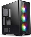 Black Tempered Glass ATX Case T900