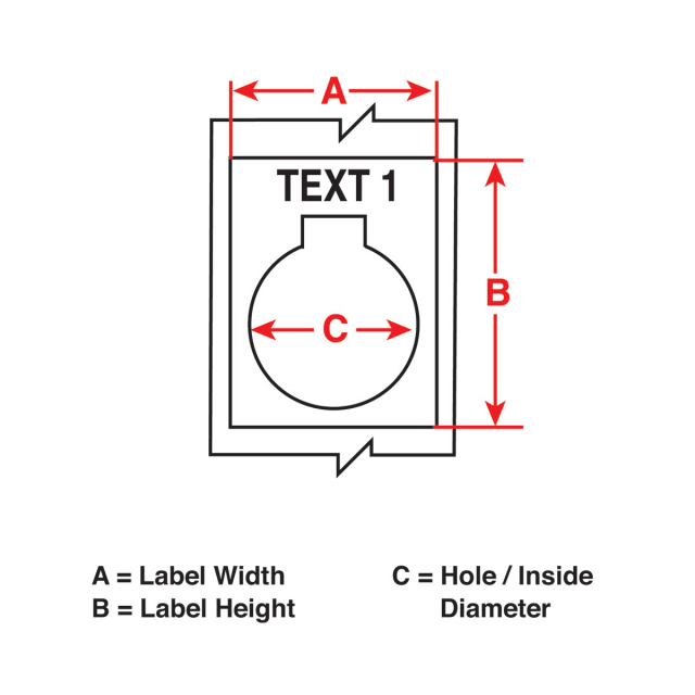 1.5 in H x 1.2 in W Label L715647