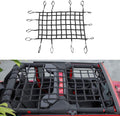Mesh Cargo Top Net for Jeep Wrangler JK JKU 4 Door Black D3477