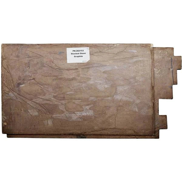 Stacked Faux Stone Siding Panel, Graphite G4715
