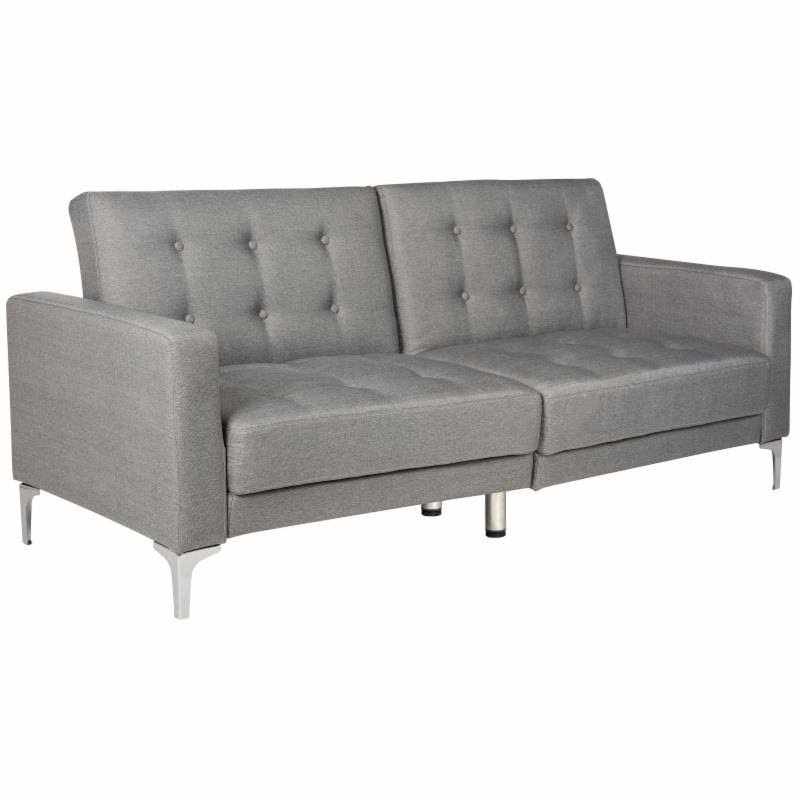 Tufted Foldable Sofa Bed D1854