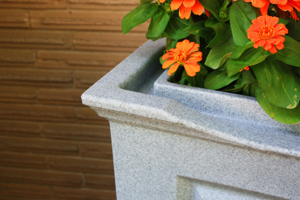 Light Granite 45 Gallon Rain Barrel S5596
