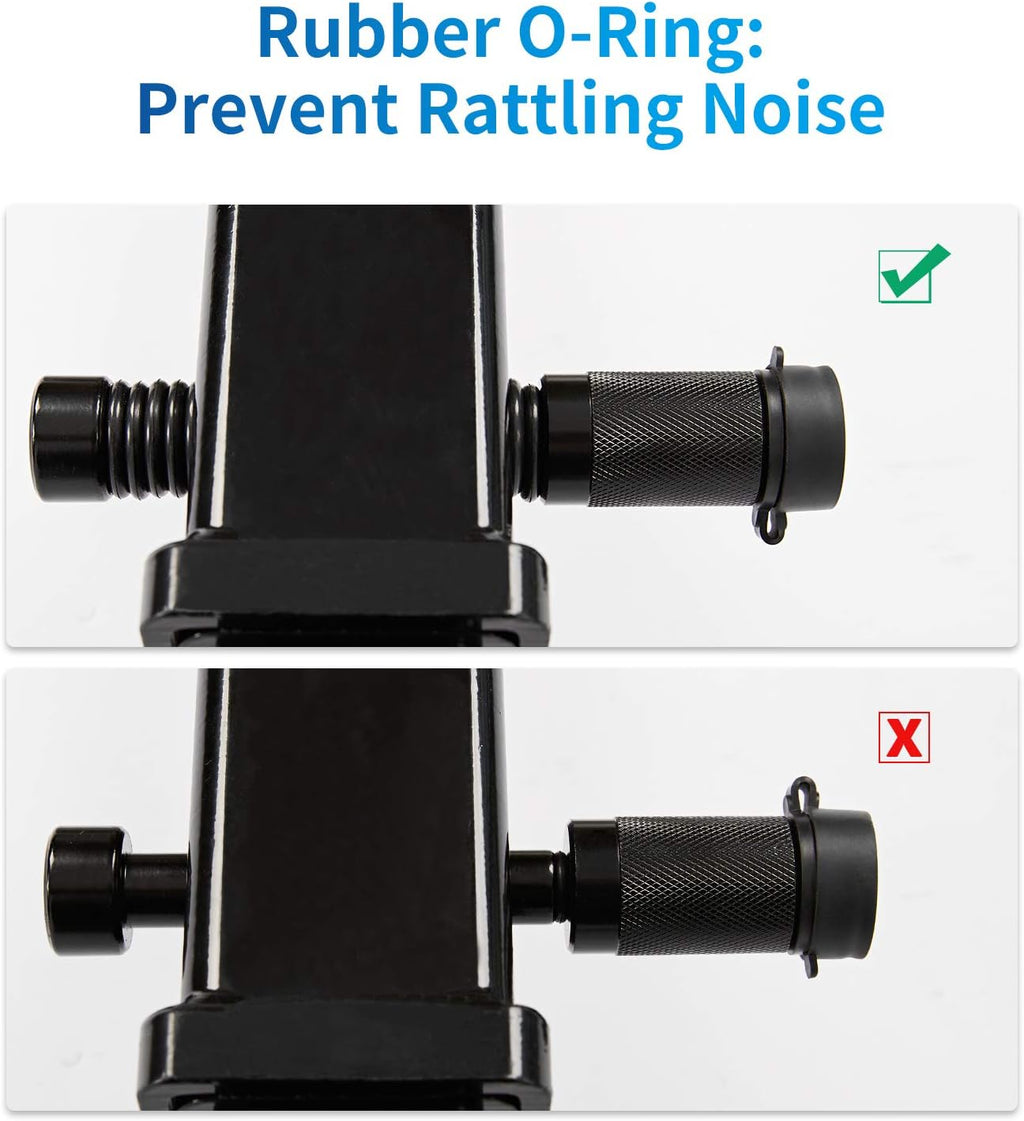 5/8'' Dia 3-1/2” Long Pin Trailer Hitch Lock 4 Pack J945