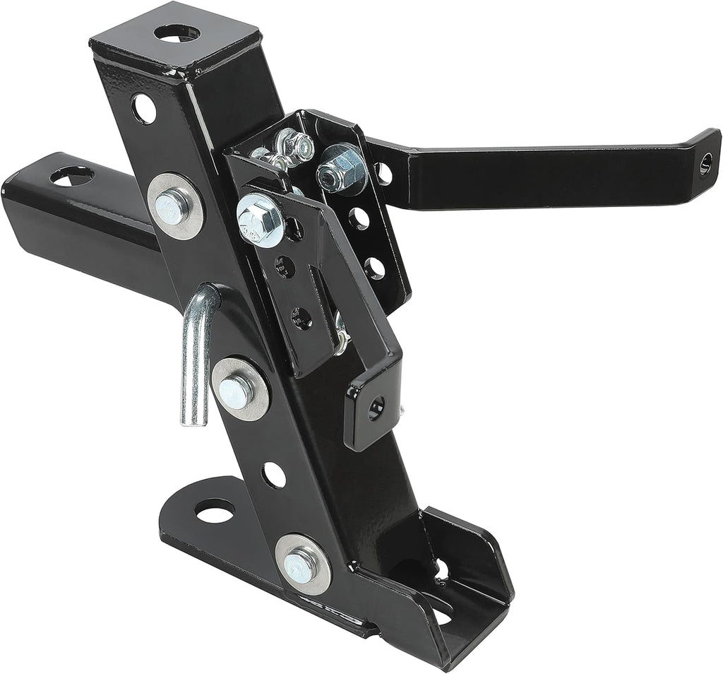 Heavy Duty Adjustable Steel Lawn Garden Tractor Hitch Pack of 2 Y4907