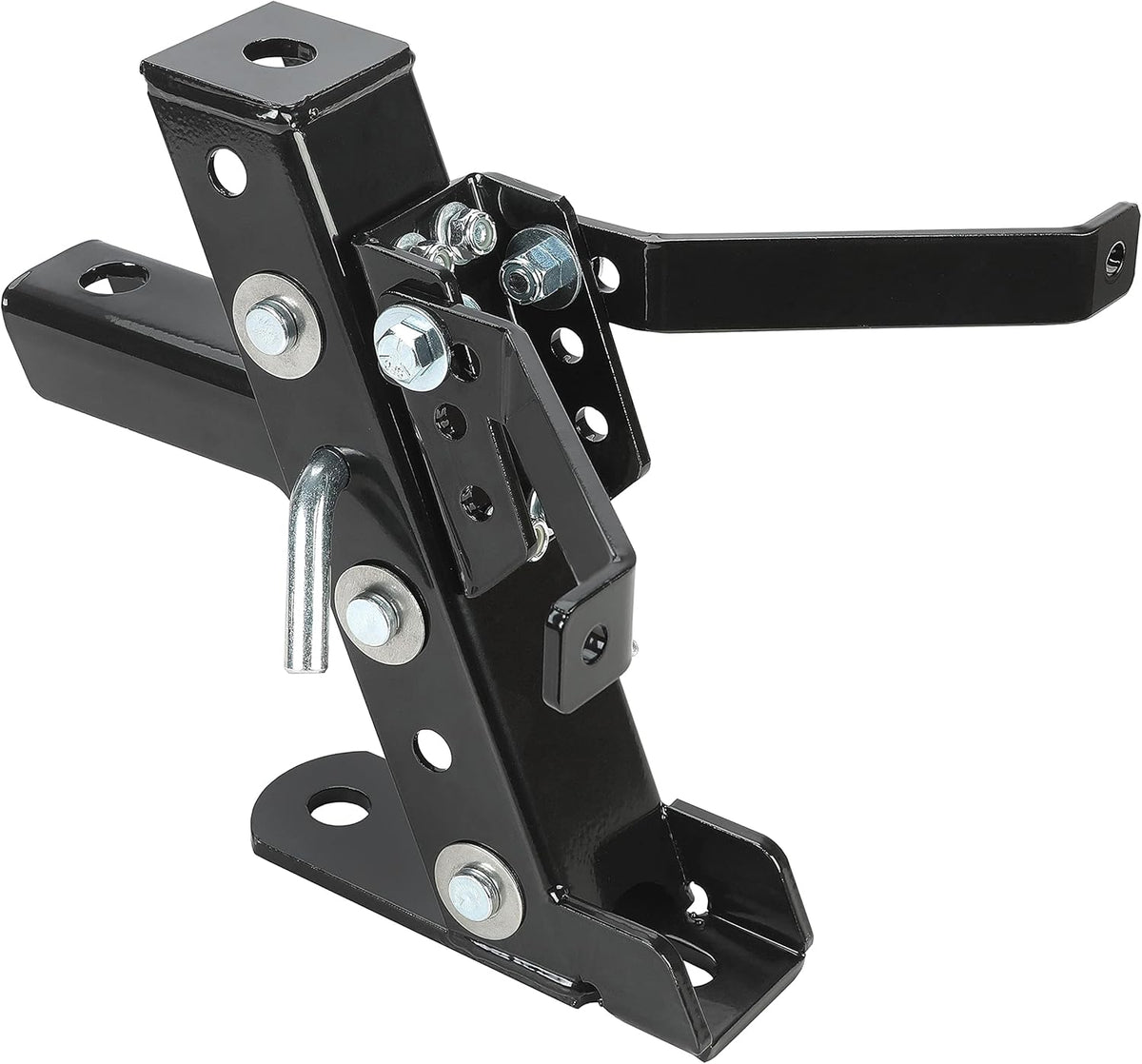 Heavy Duty Adjustable Steel Lawn Garden Tractor Hitch Pack of 2 Y4907