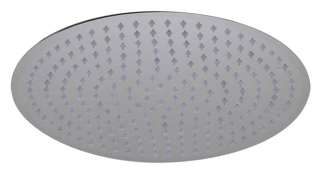 Solid Polished Stainless Steel Round Rain Shower Head H2466
