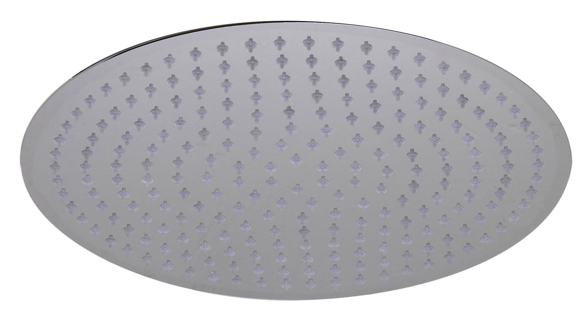Solid Polished Stainless Steel Round Rain Shower Head H2466