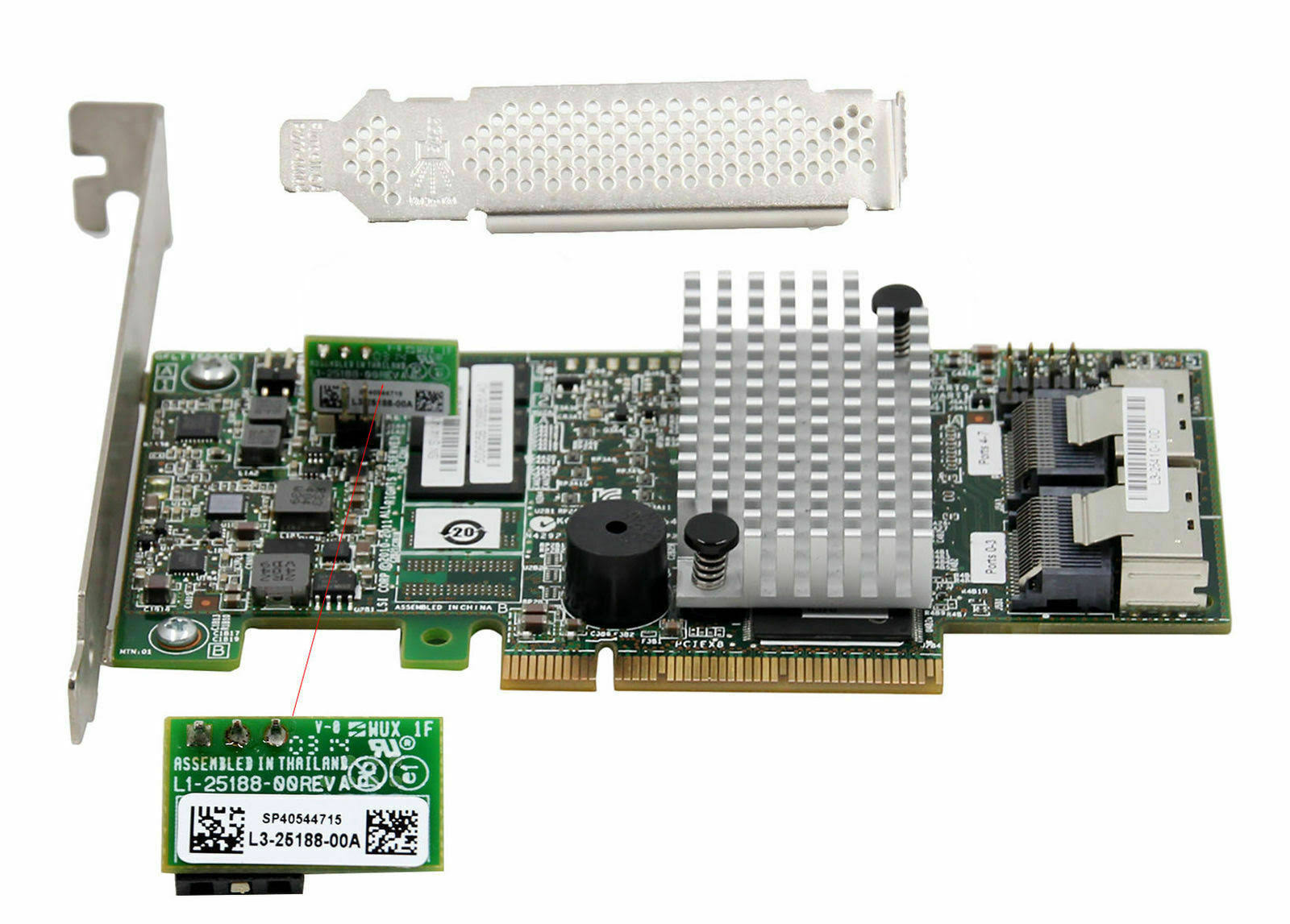 PCI-E 8 Port 6Gbps SATA/SAS RAID Controller R820
