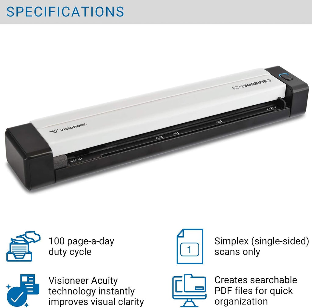 USB Powered Mobile Document Scanner K43071