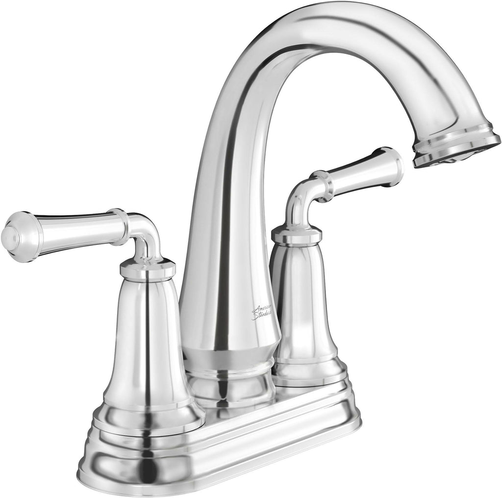 Polished Chrome Centerset Bathroom Faucet with Pop-Up Drain N6140