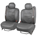 Gray PU Leather Seat Covers for SUV and Pick Up Trucks K17748