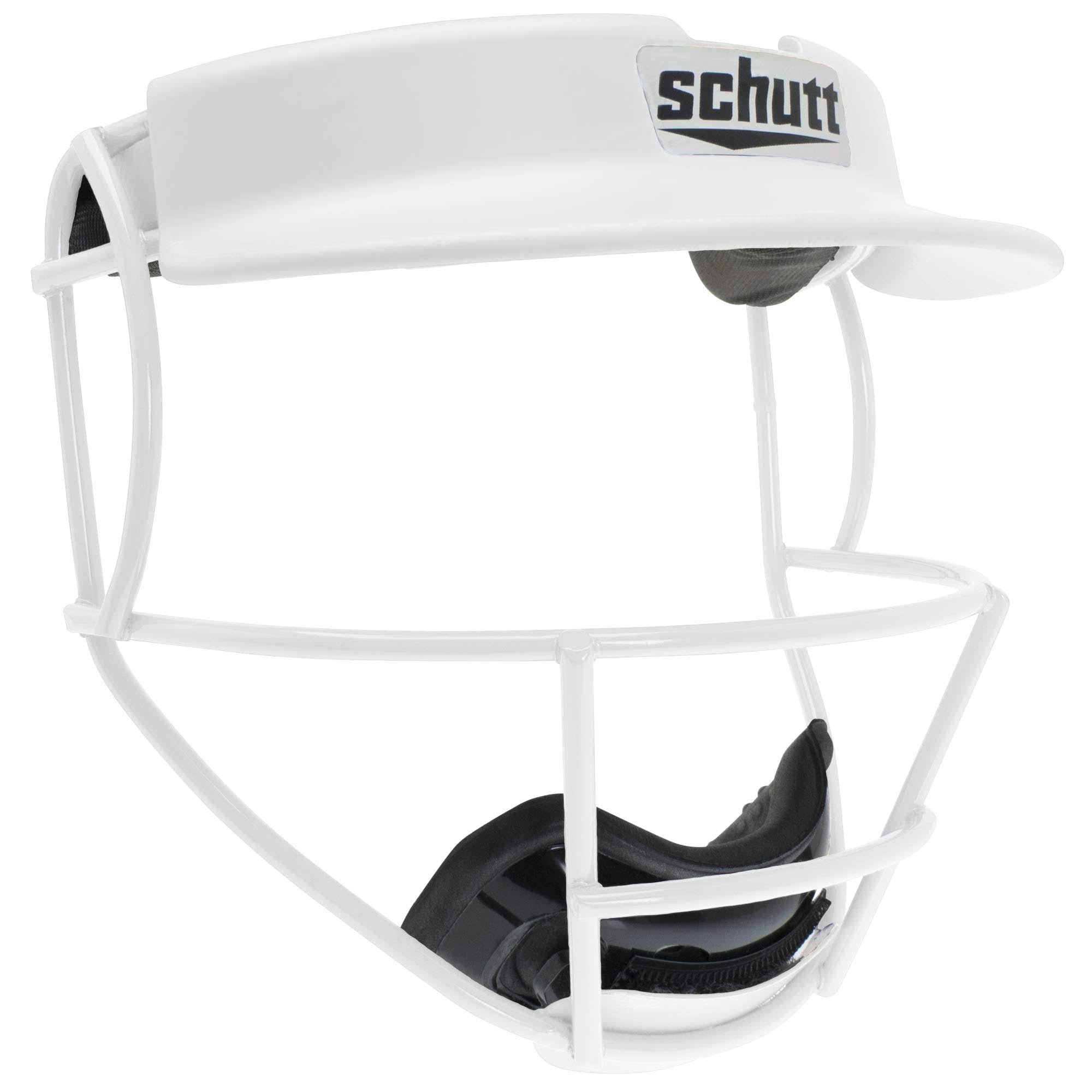 White Softball Fielder's Guard with Visor G6773