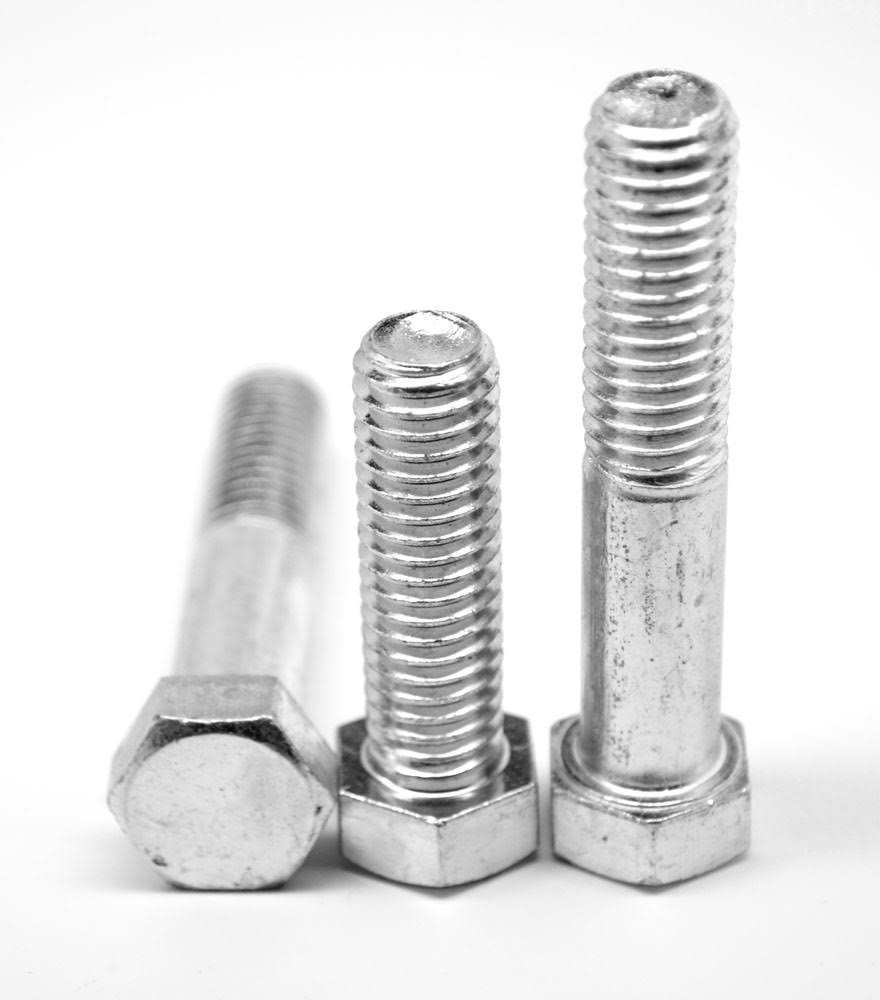 40 Piece Zinc Plated Low Carbon Steel Hex Cap Screw N4063