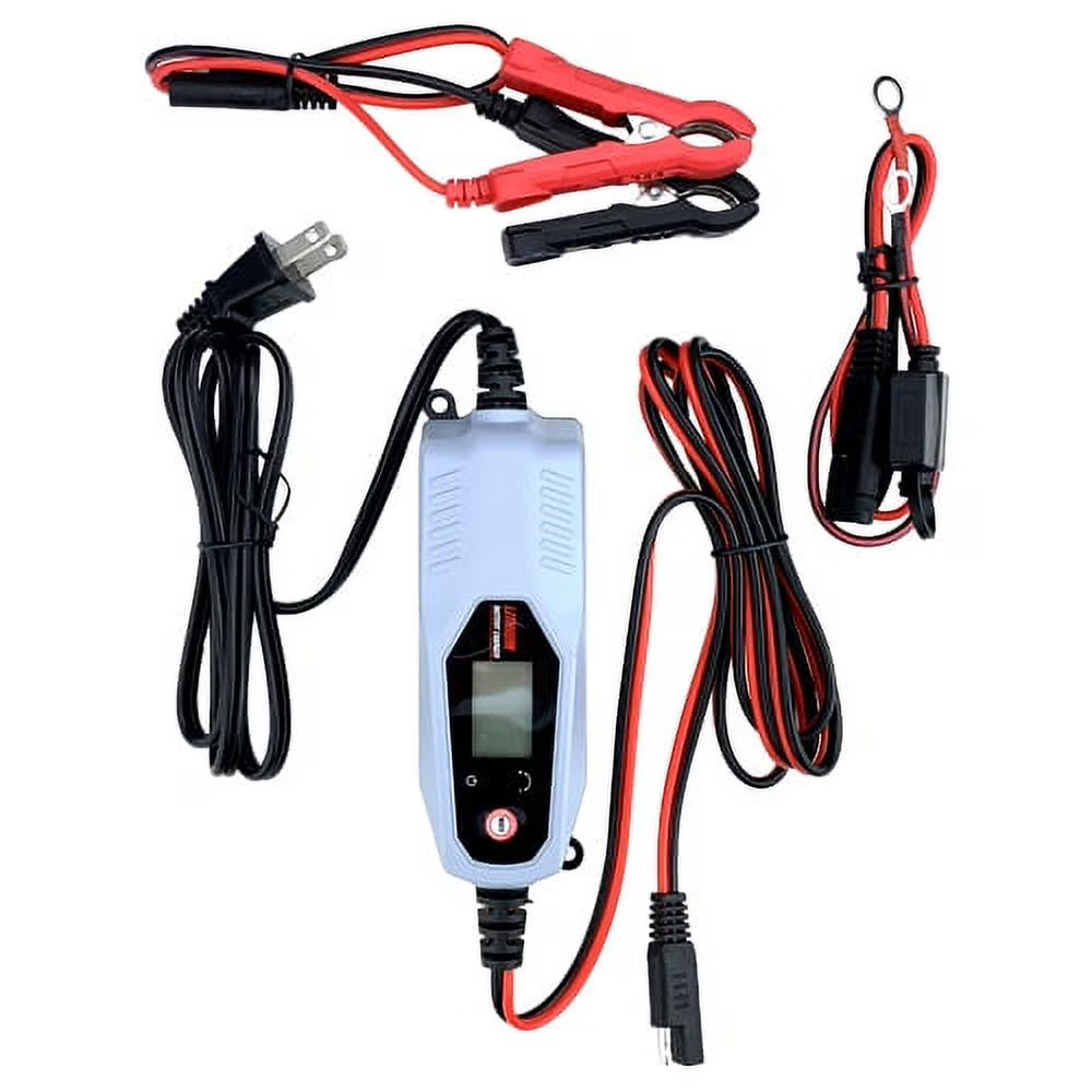 12V 1.5A Lithium Li-Ion LiFeP04 Battery Charger Maintainer L752