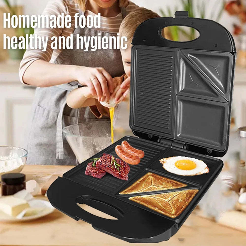 1400W Non-Stick 3in1 Electric Grill Machine Y201225
