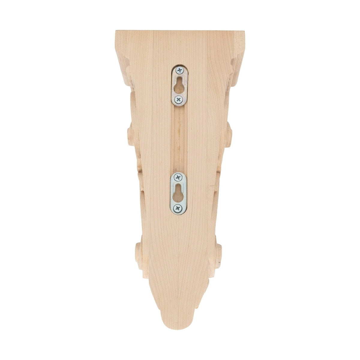 12-1/4 in. x 5-3/8 in. x 3-7/8 in. Unfinished Solid Hard Maple Wood Corbel Z865005