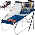 8-Option Interactive Basketball Arcade Game with LED Lights D845642